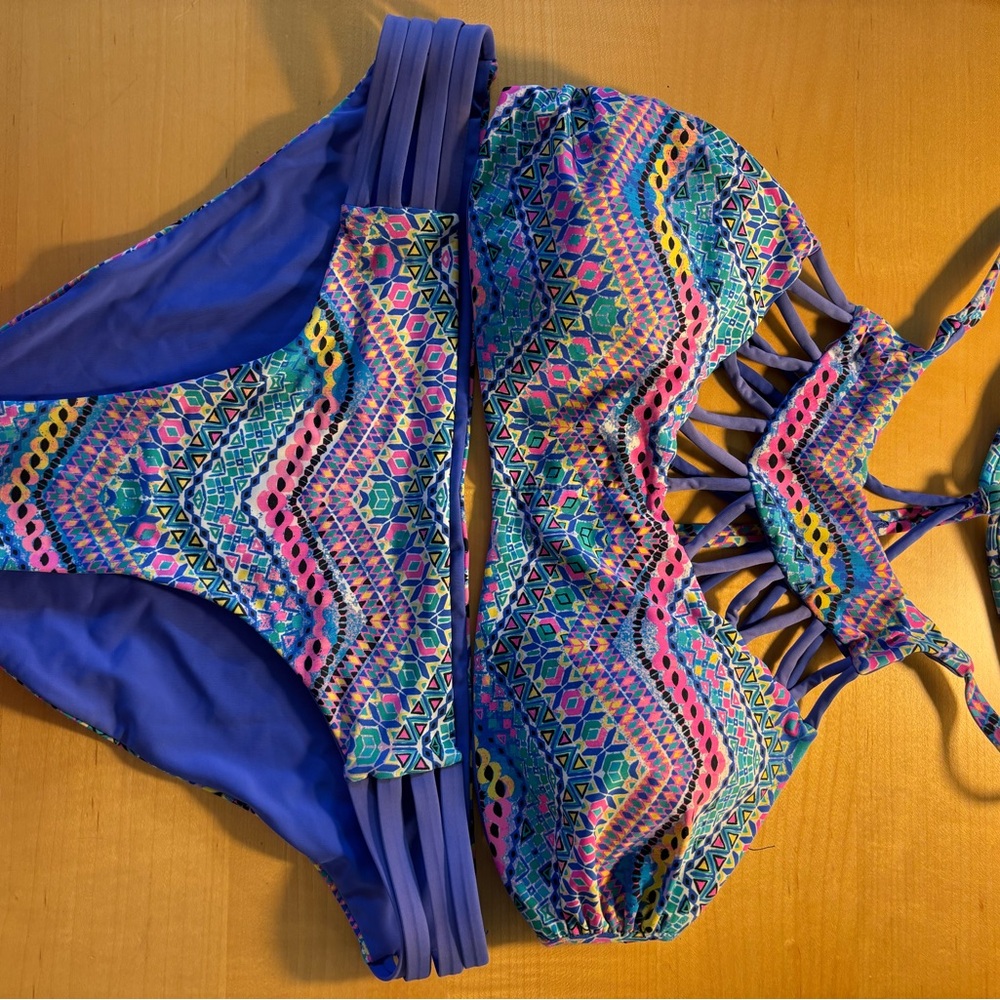 Colorful Womens Swim Set